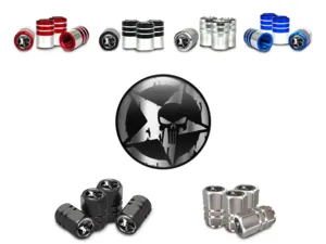 Tyres Valve Caps for Bikes Tuning Style